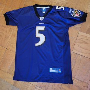 Baltimore Ravens #5 Joe Flacco Reebok NFL On Field Stitched Football Jersey